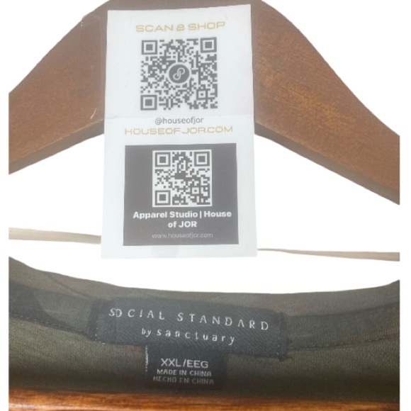 SOCIAL Standard long sleeve camo tee / XXL - Picture 5 of 6